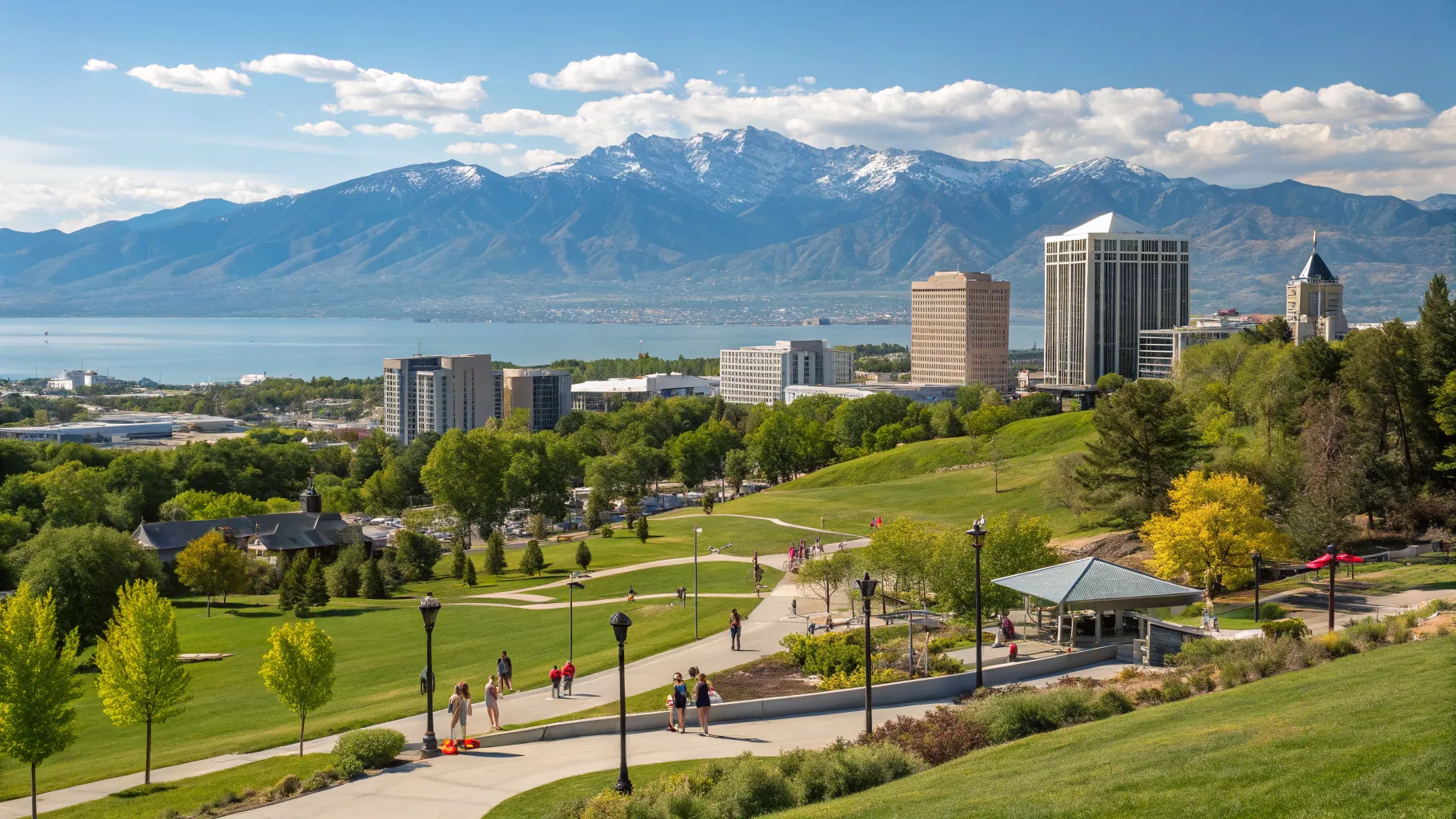 South Salt Lake homes and streets